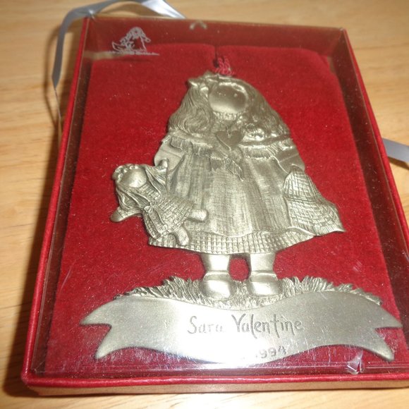 LIZZIE HIGH PEWTER ORNAMENTS ASST OF 7, RETIRED, 4 INCHES - Picture 6 of 8